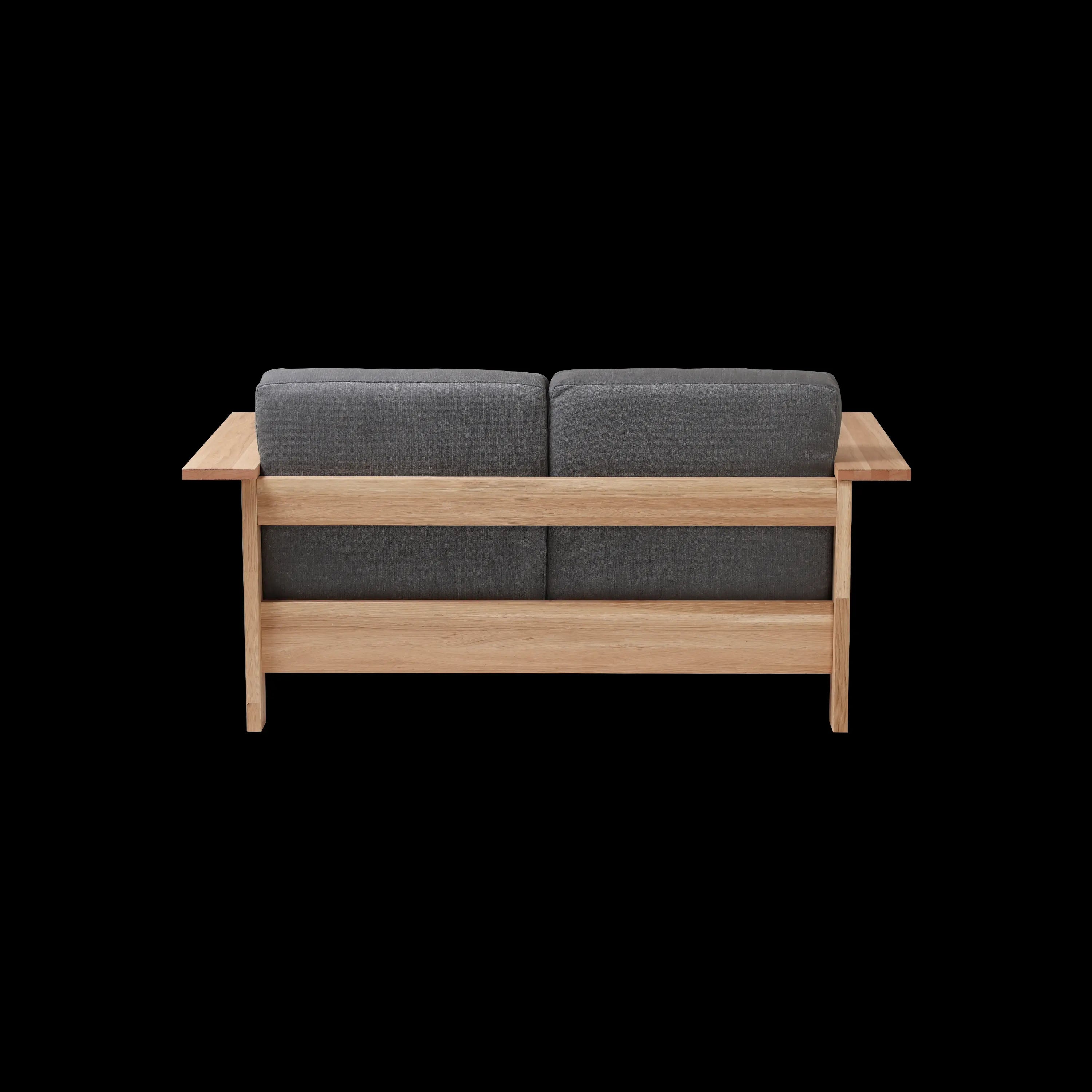 Wooden Sofa Living Set (KOBO SOFA 2P MP + TONBO TABLE MP)