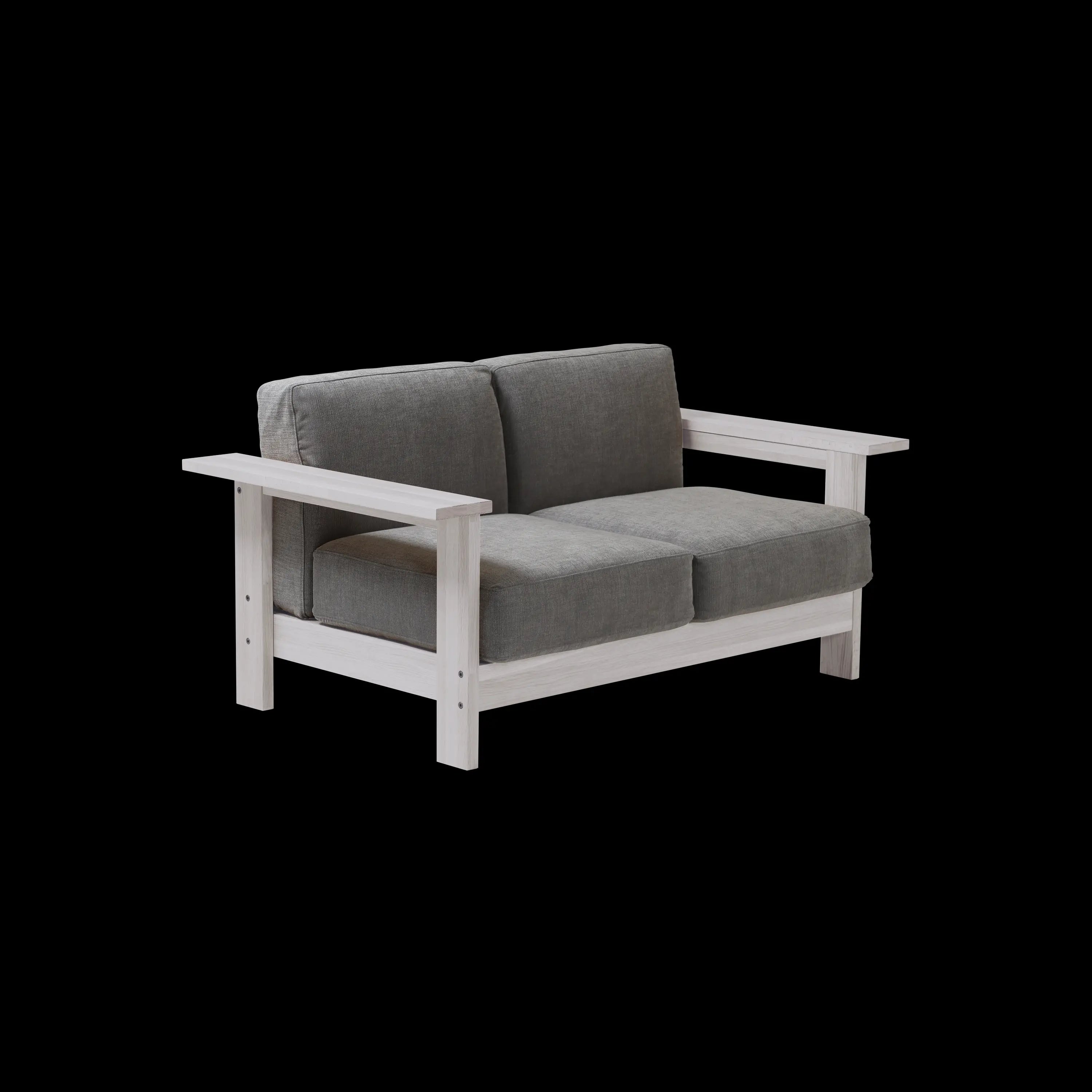 Wooden Sofa Living Set (KOBO SOFA 2P MP + TONBO TABLE MP)