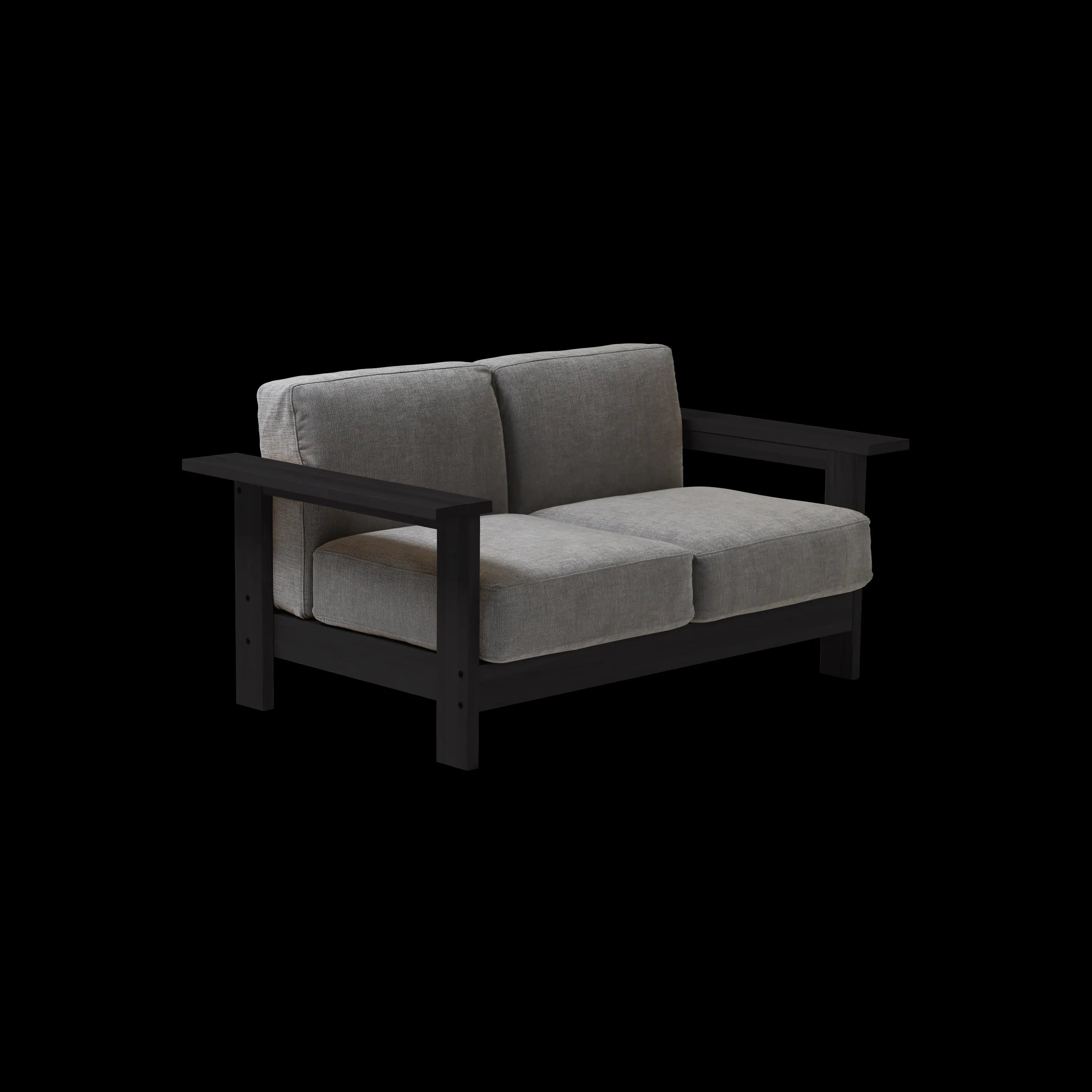 Wooden Sofa Living Set (KOBO SOFA 2P MP + TONBO TABLE MP)