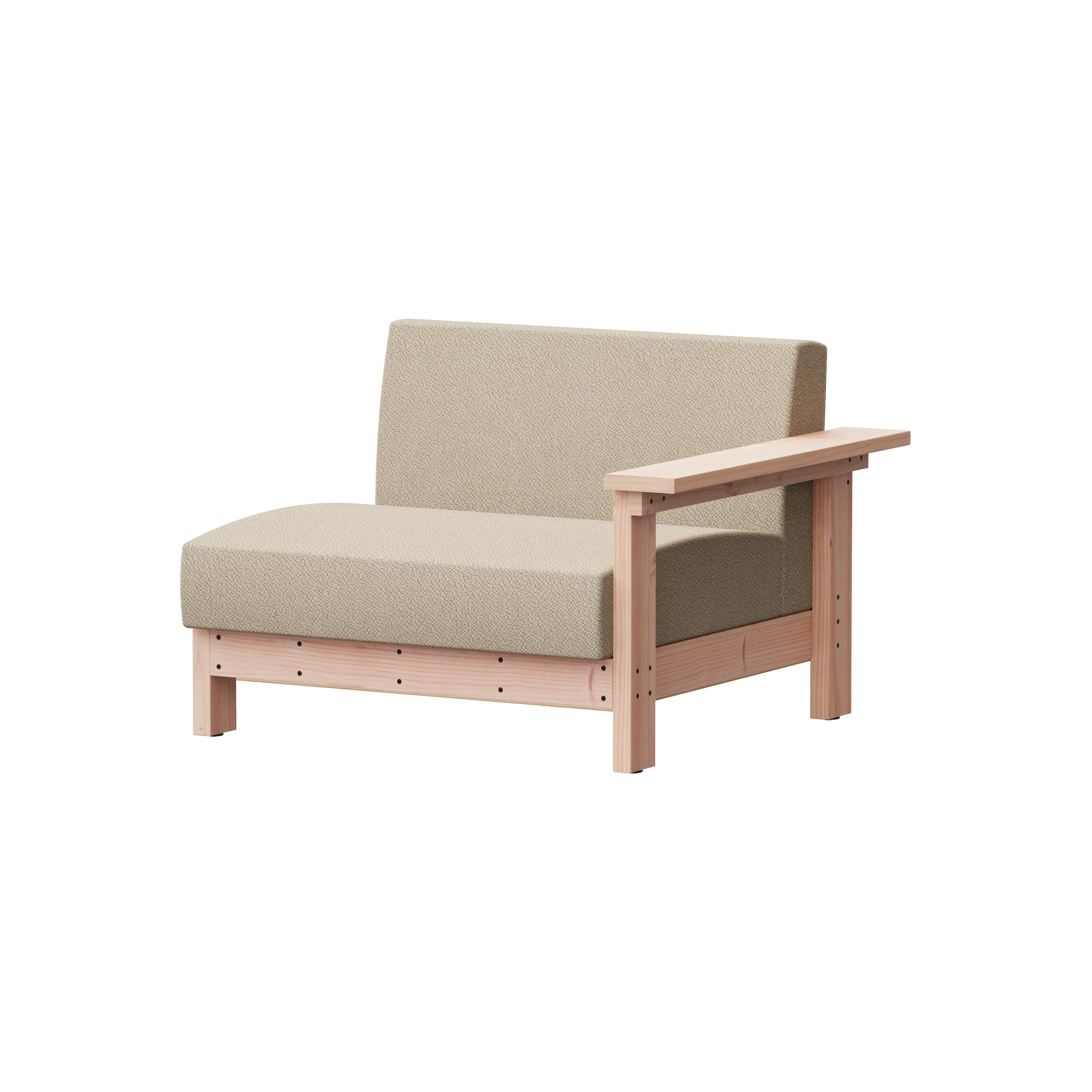 SOFA 1.5P ONE ARM - Kobo Lounge Series