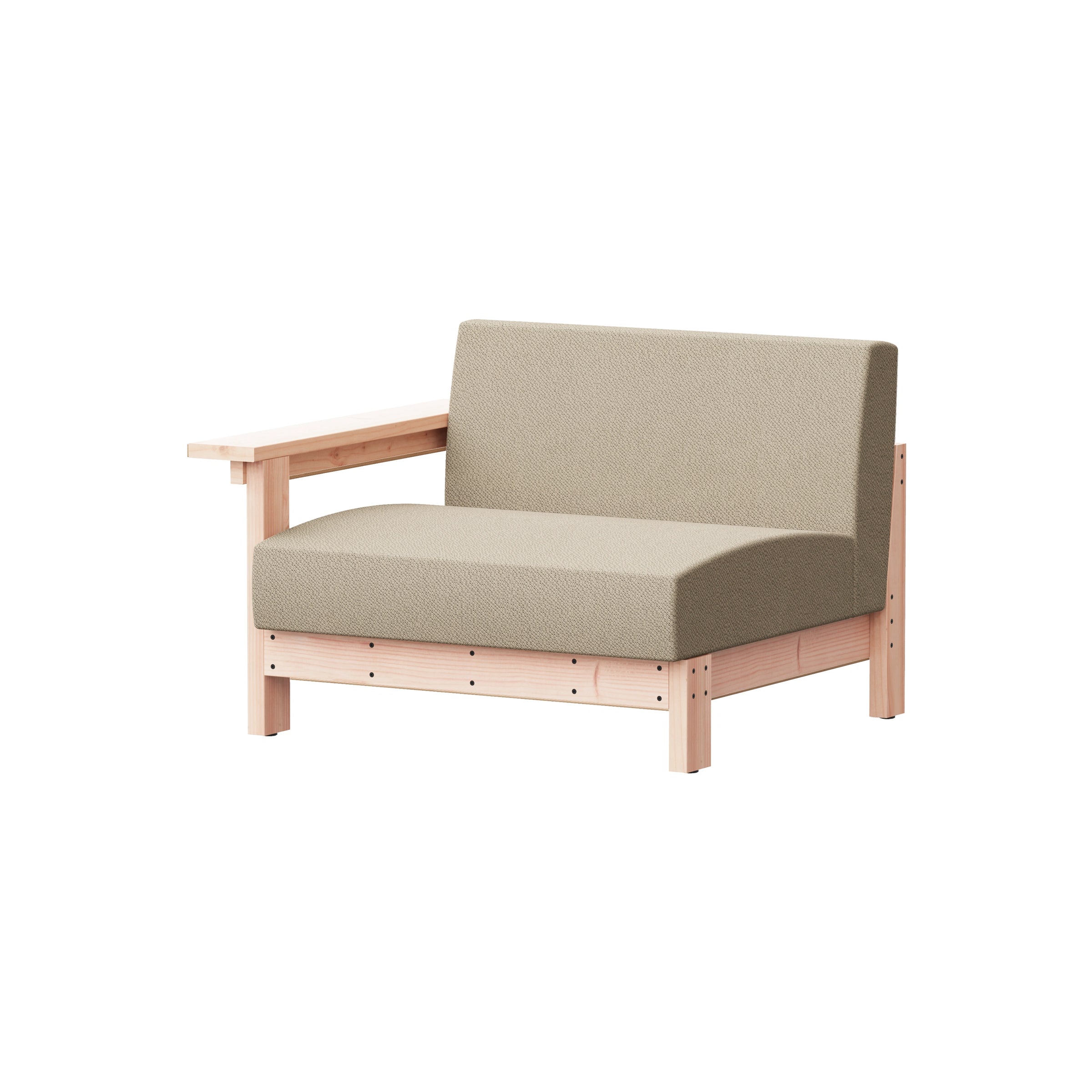 SOFA 1.5P ONE ARM - Kobo Lounge Series