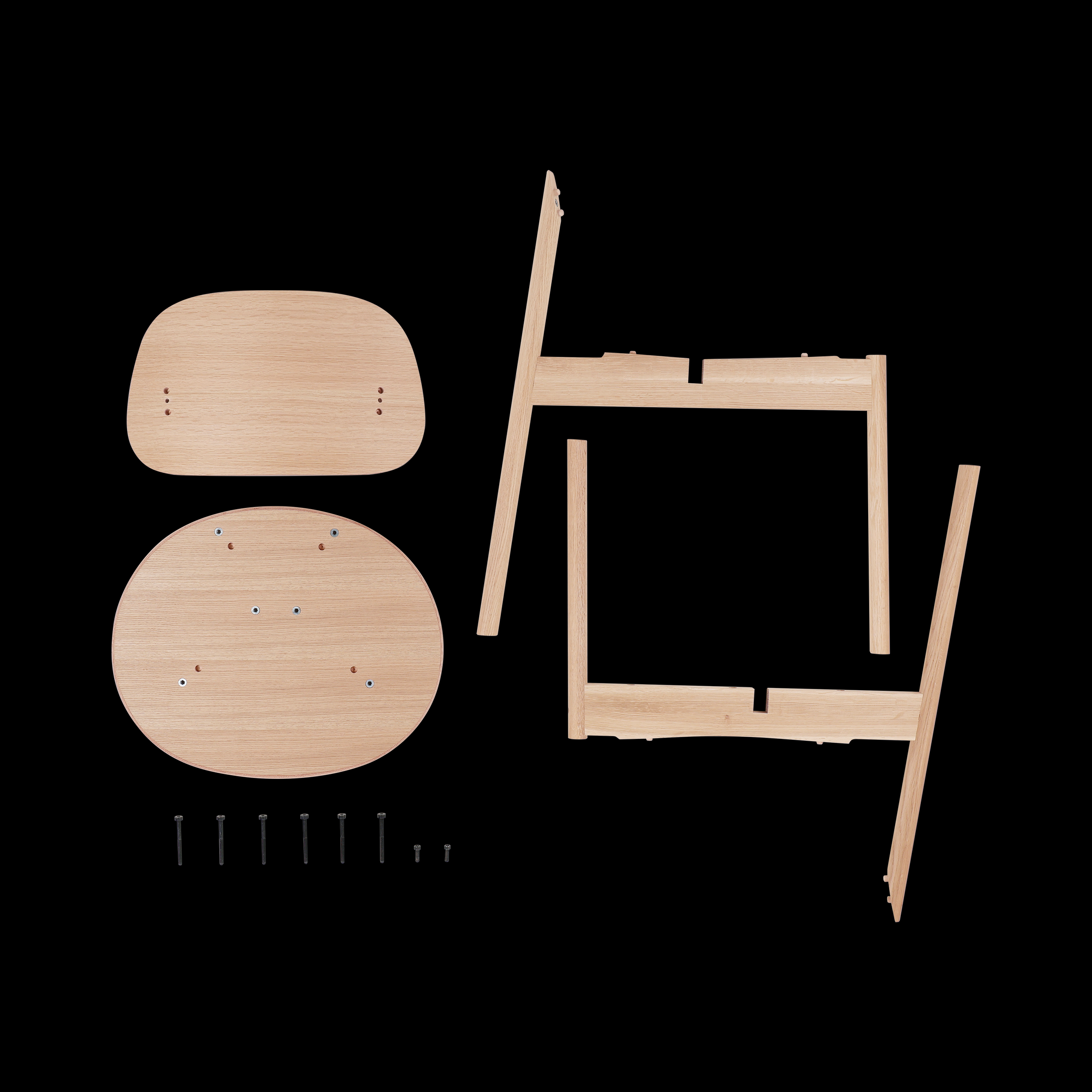 OBON CHAIR Wooden Seat - Maker Pack